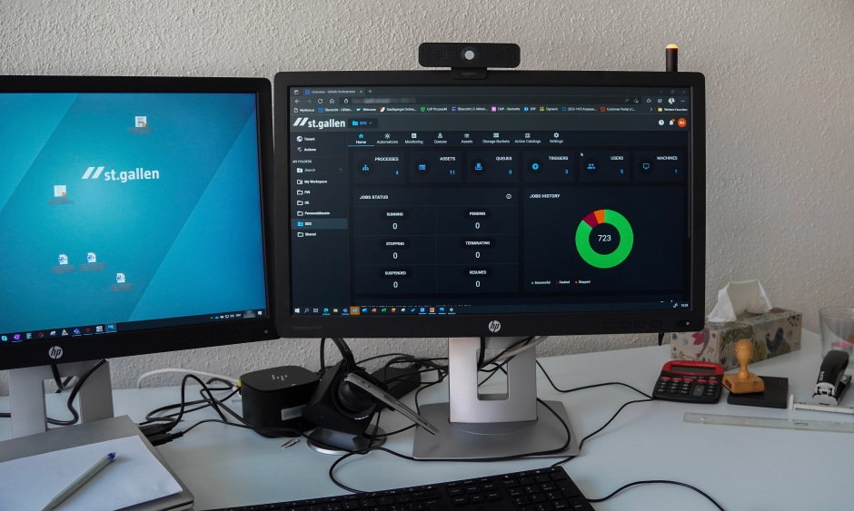 Die Software-Roboter erledigen Abkl&auml;rungsprozesse selbstst&auml;ndig nach einer klaren Anleitung.